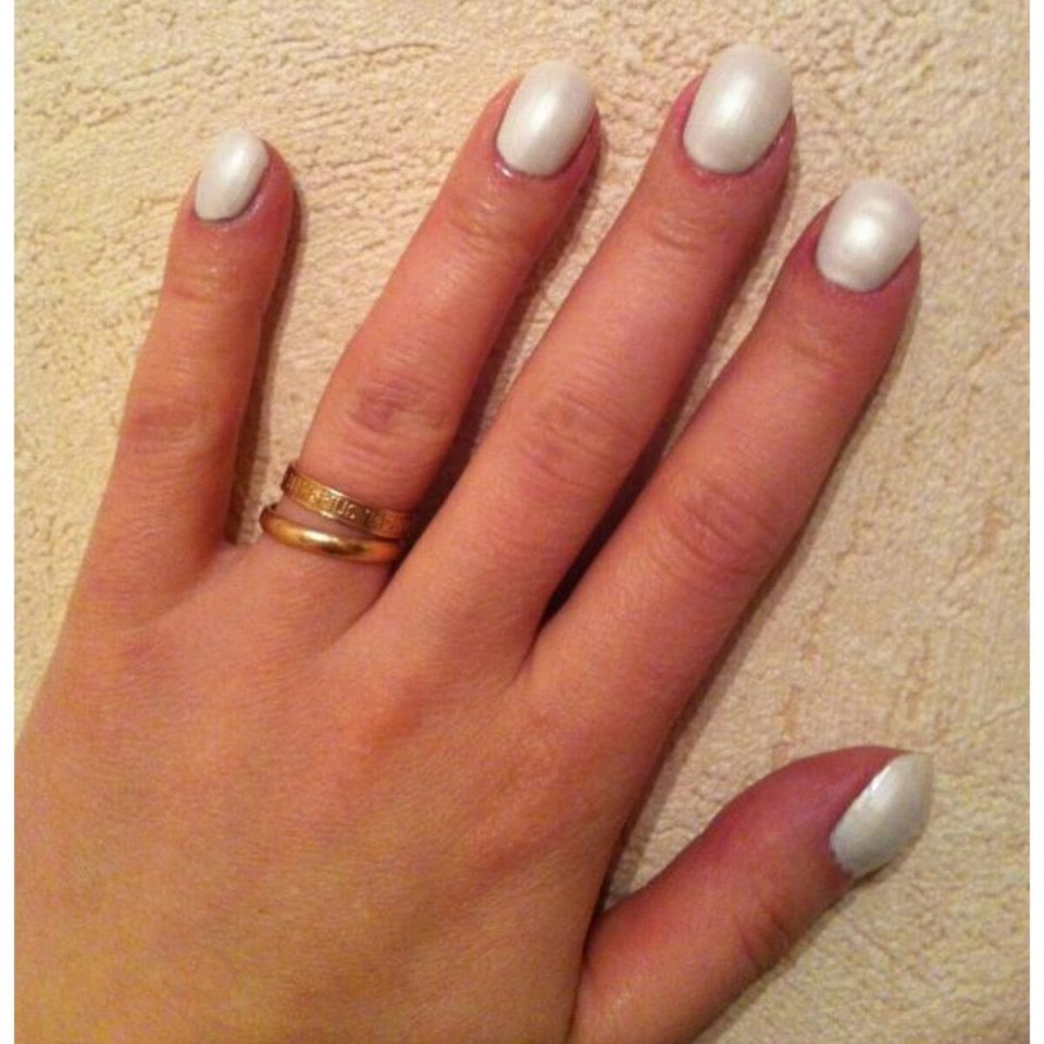 Маникюр 2020 втирка Жемчужная