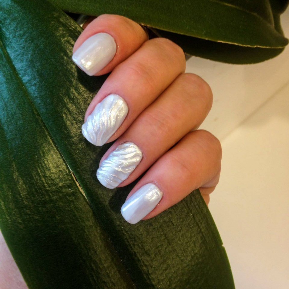 Дизайн ногтей 2018 фото новинки красивый в белых тонах