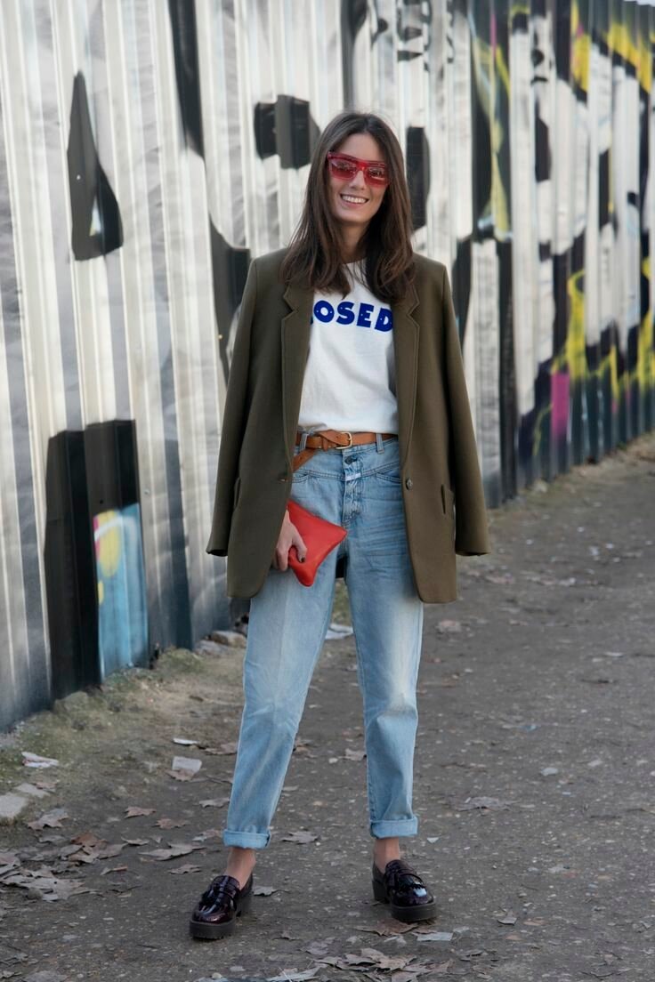 Джинсы мом Fit Pull Bear