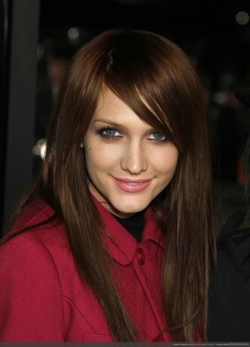 Короткая филированная челка