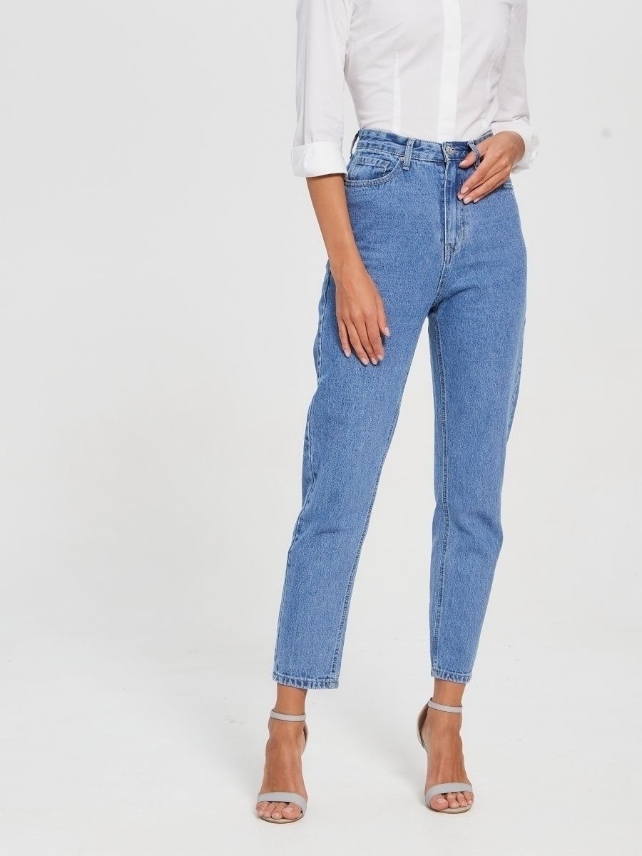 Джинсы mom Loose-Fit ultrahigh