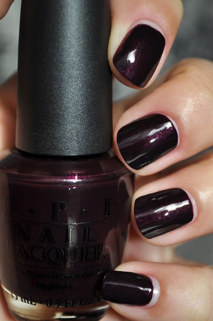 OPI гель лак Black Cherry