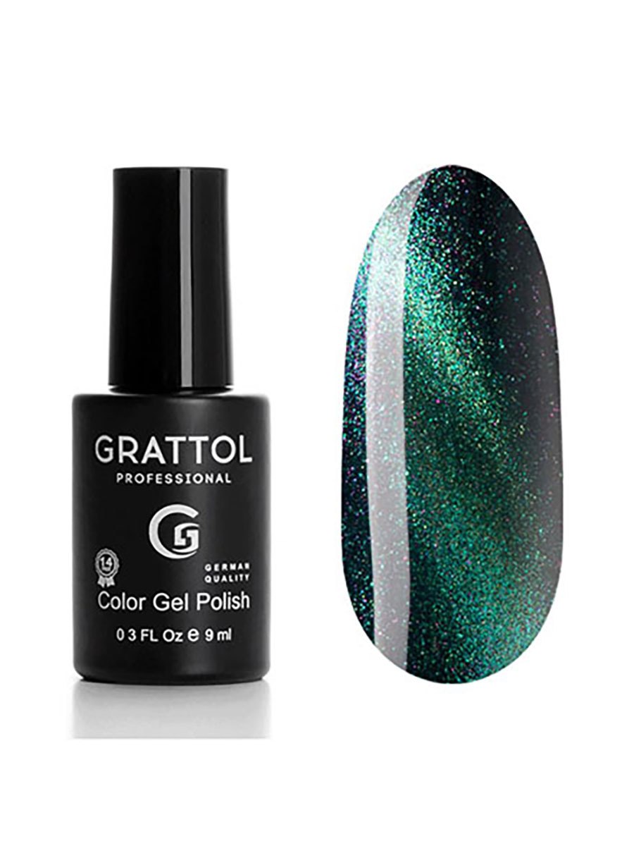 Гель-лак Grattol 9d Cat Eye 02