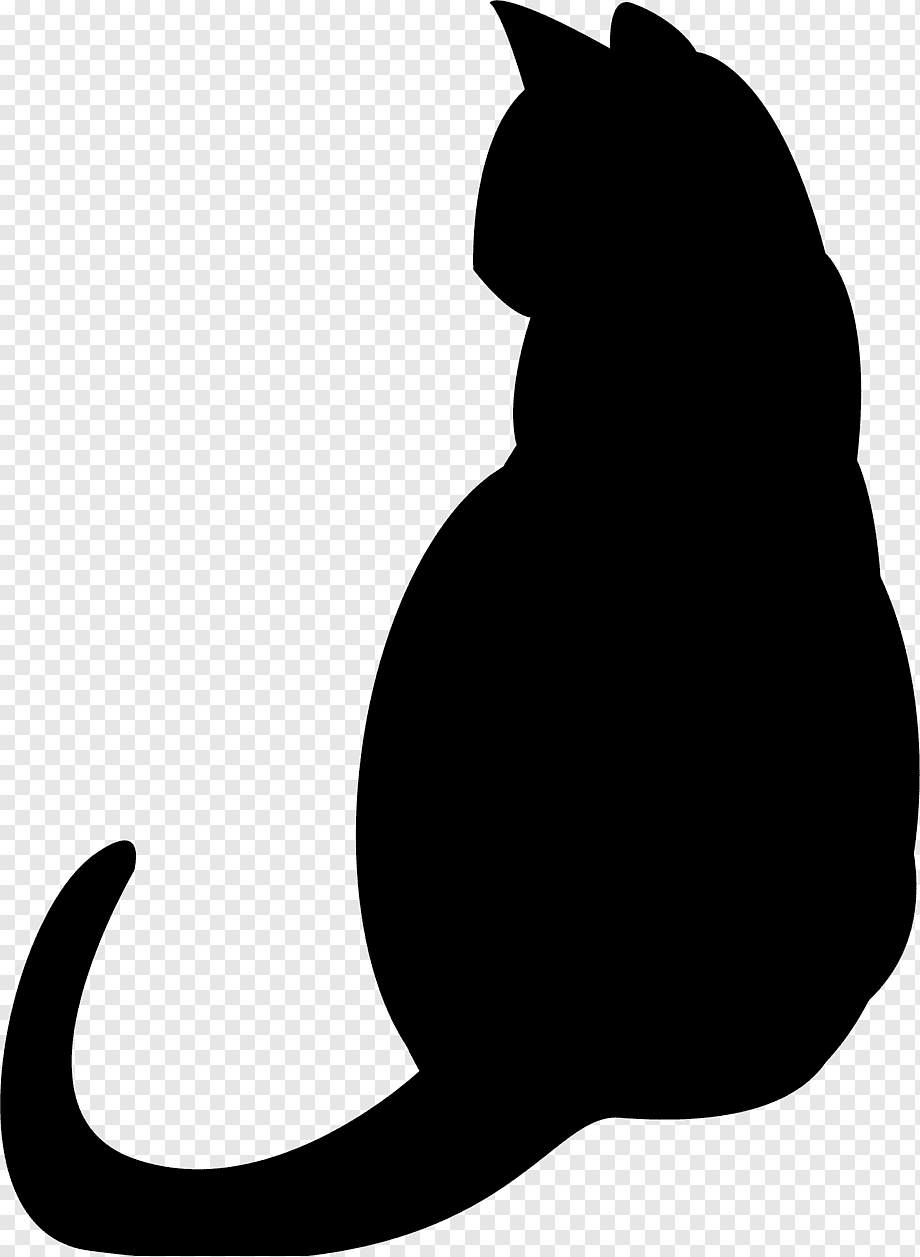Силуэт кошки