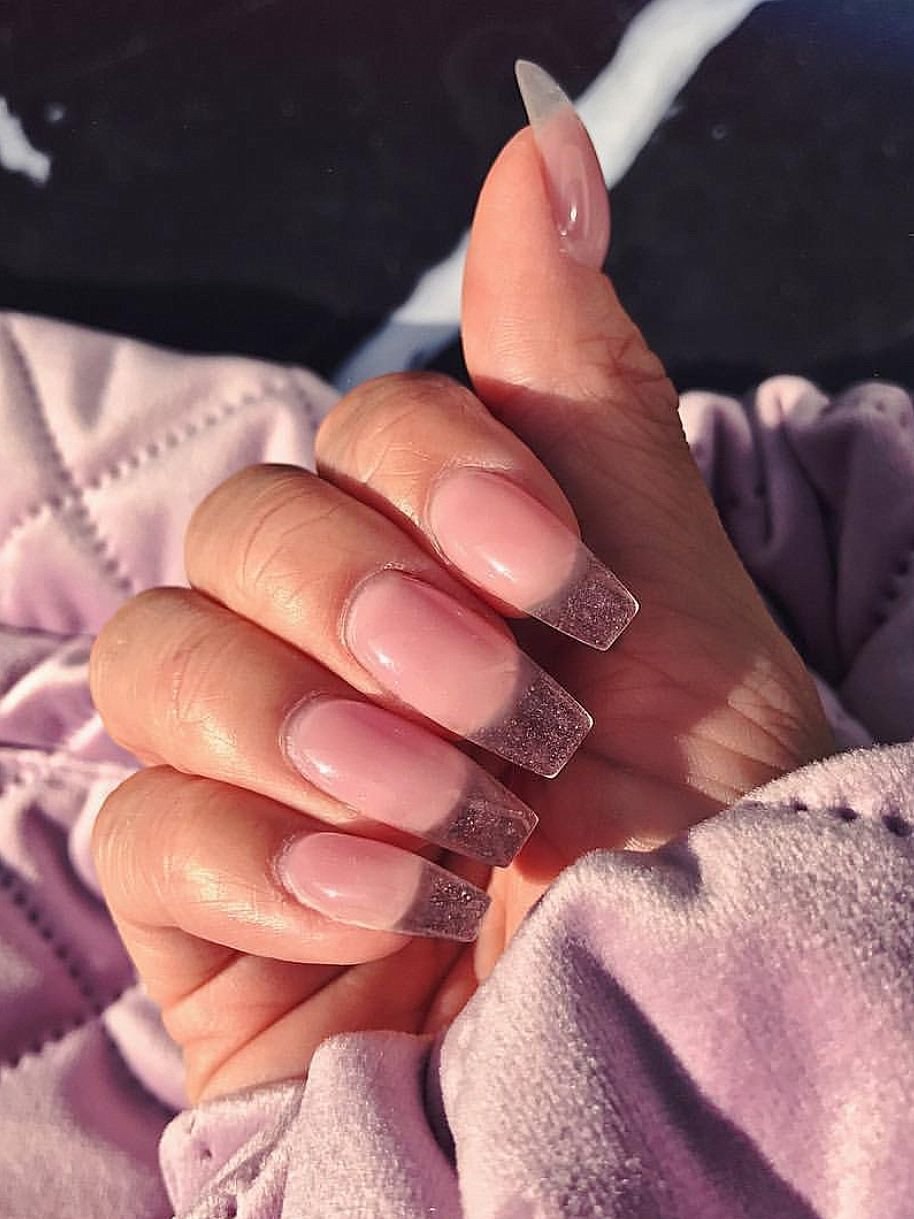 Эстетика нежно фиолетовый на ногтях (40 фото)