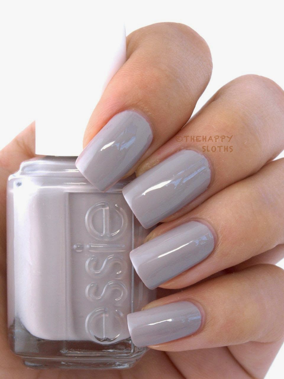 Серый лак Essie