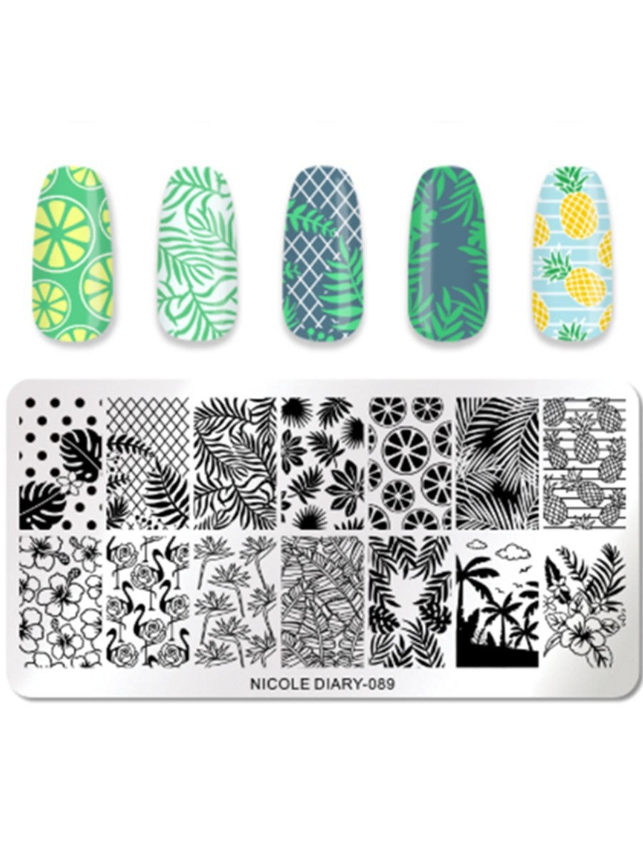 Пластины для стемпинга Николь дайри