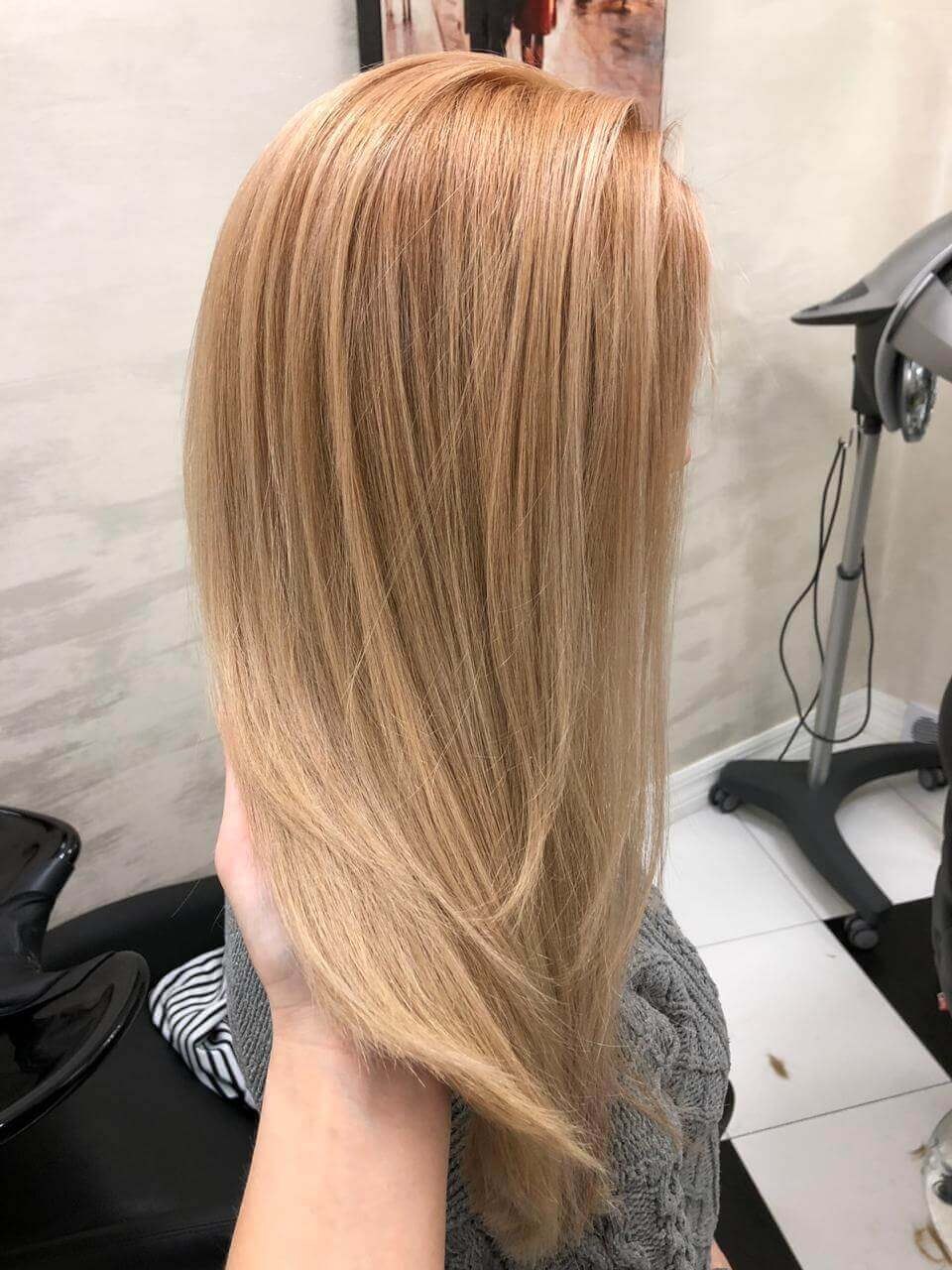 AIRTOUCH В теплых оттенках