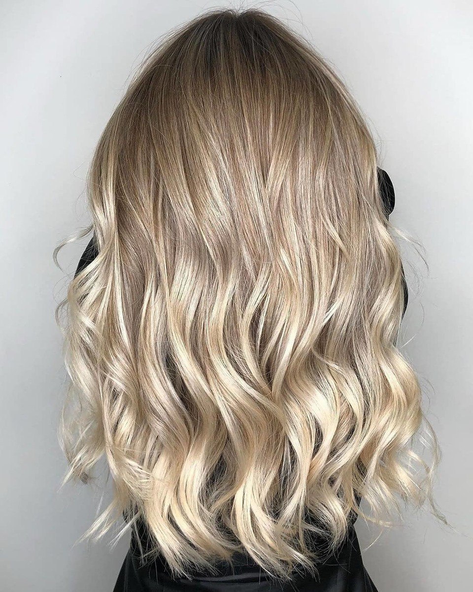 АИР тач теплый блонд