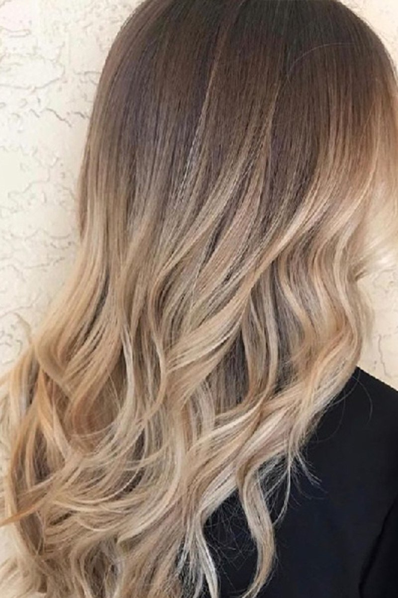 AIRTOUCH на светло русые волосы