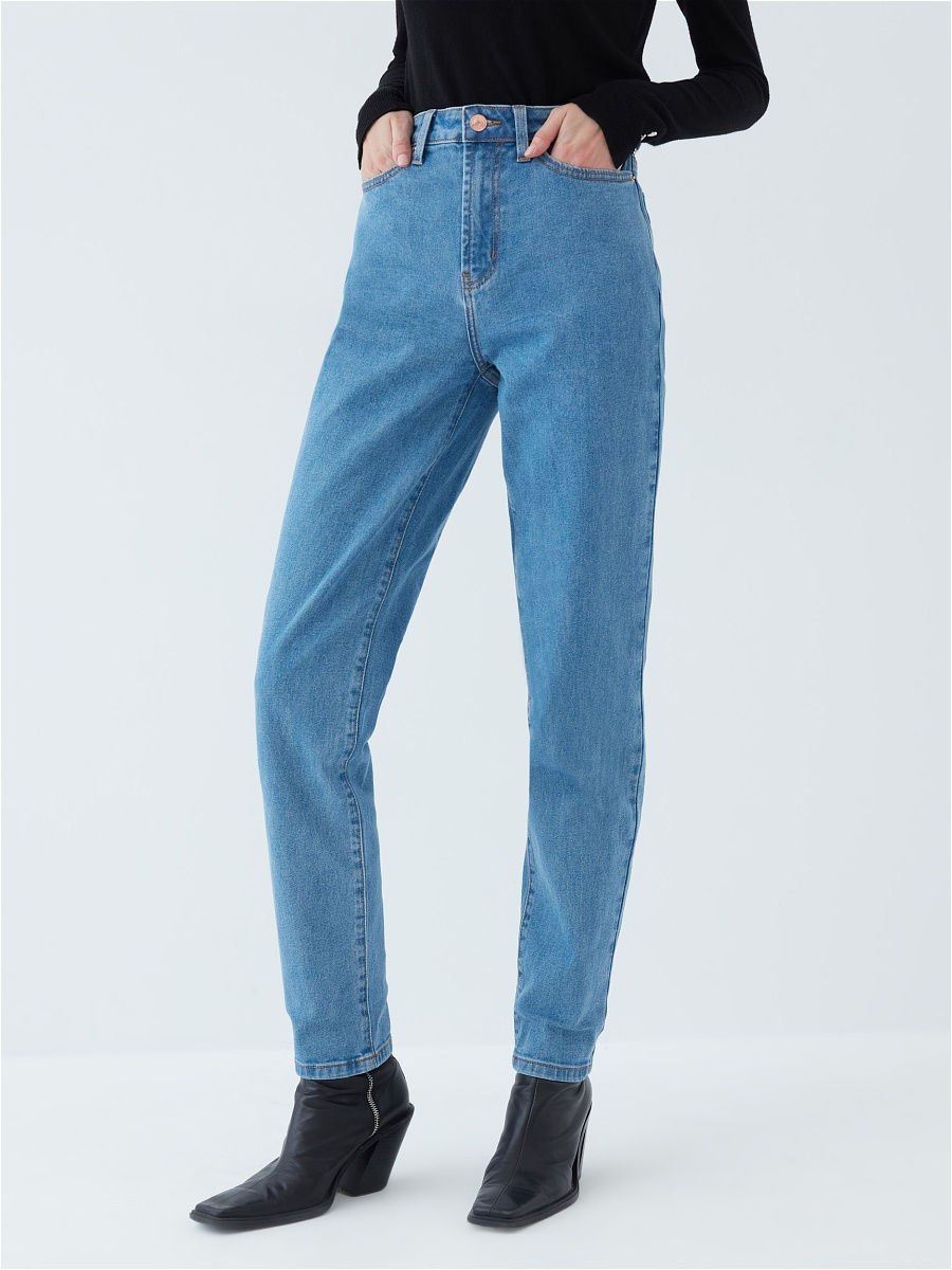 Джинсы High Rise mom Fit