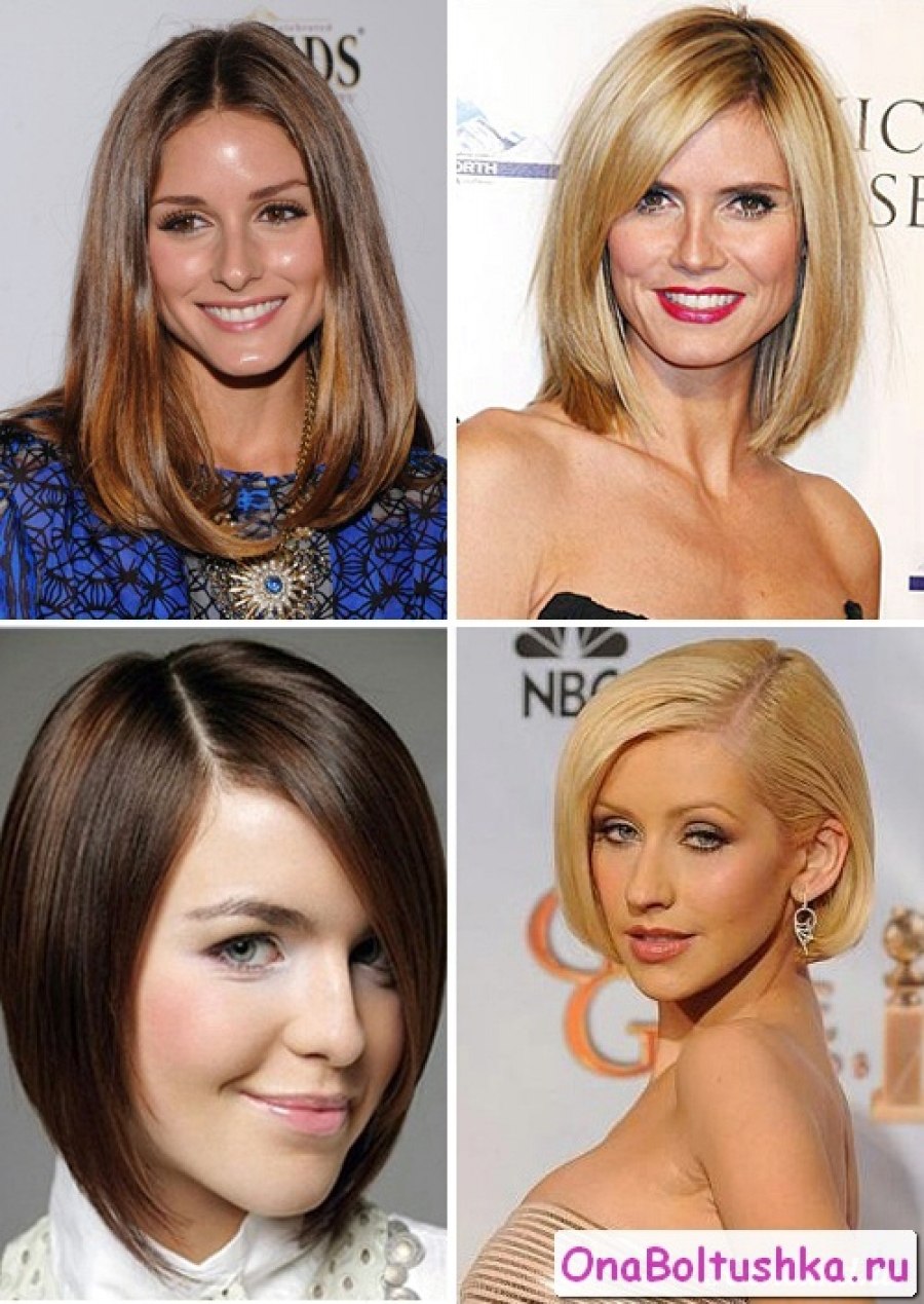 Стрижки для худого лица