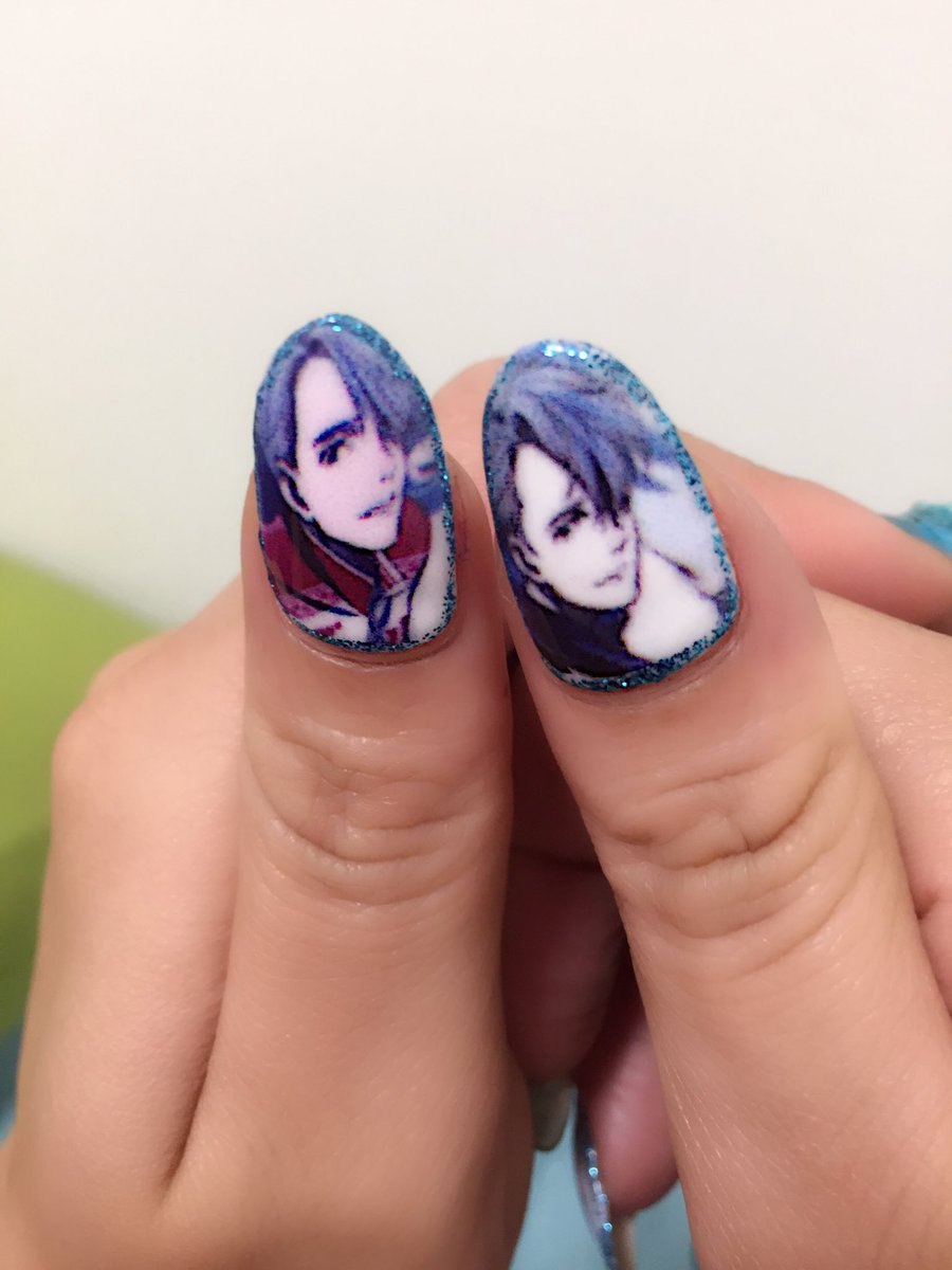 Аниме ногти
