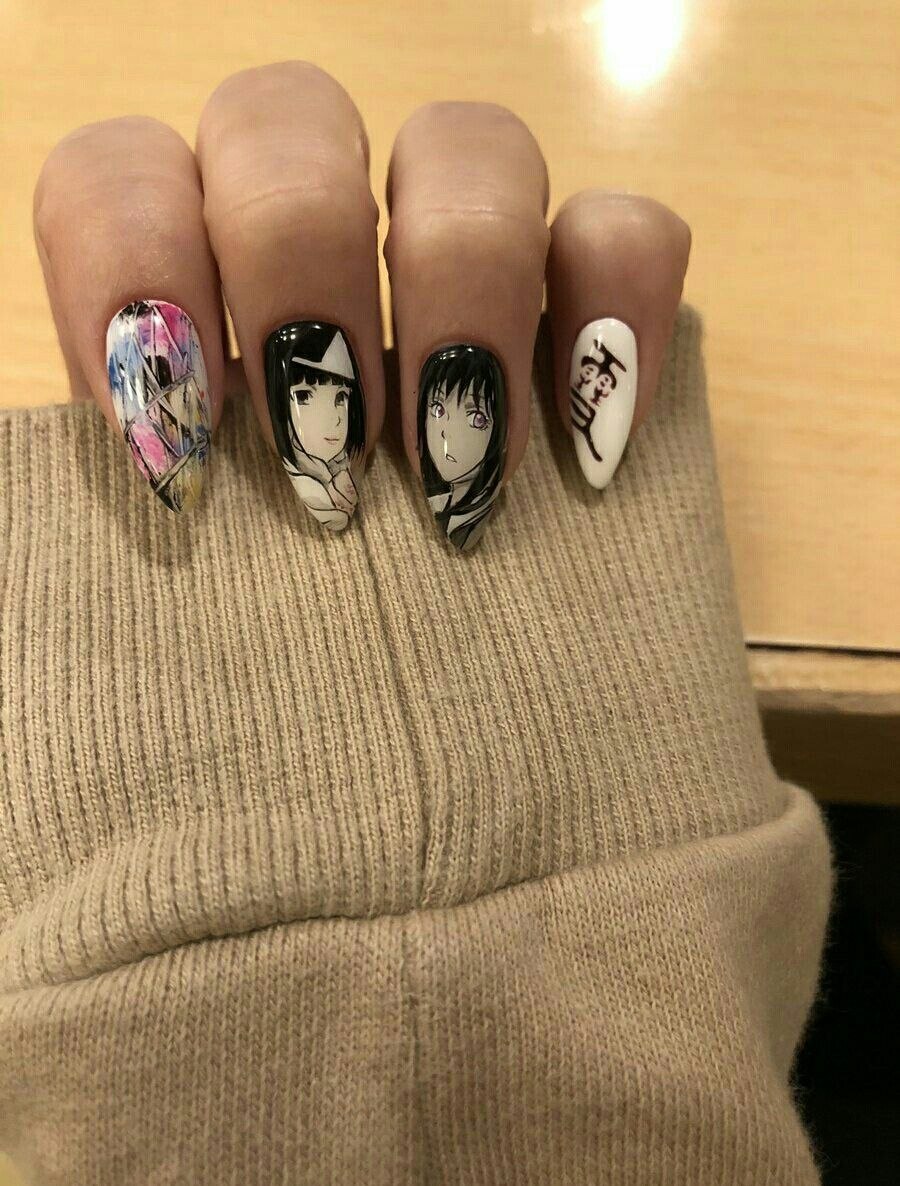 Ногти с азиатской тематикой