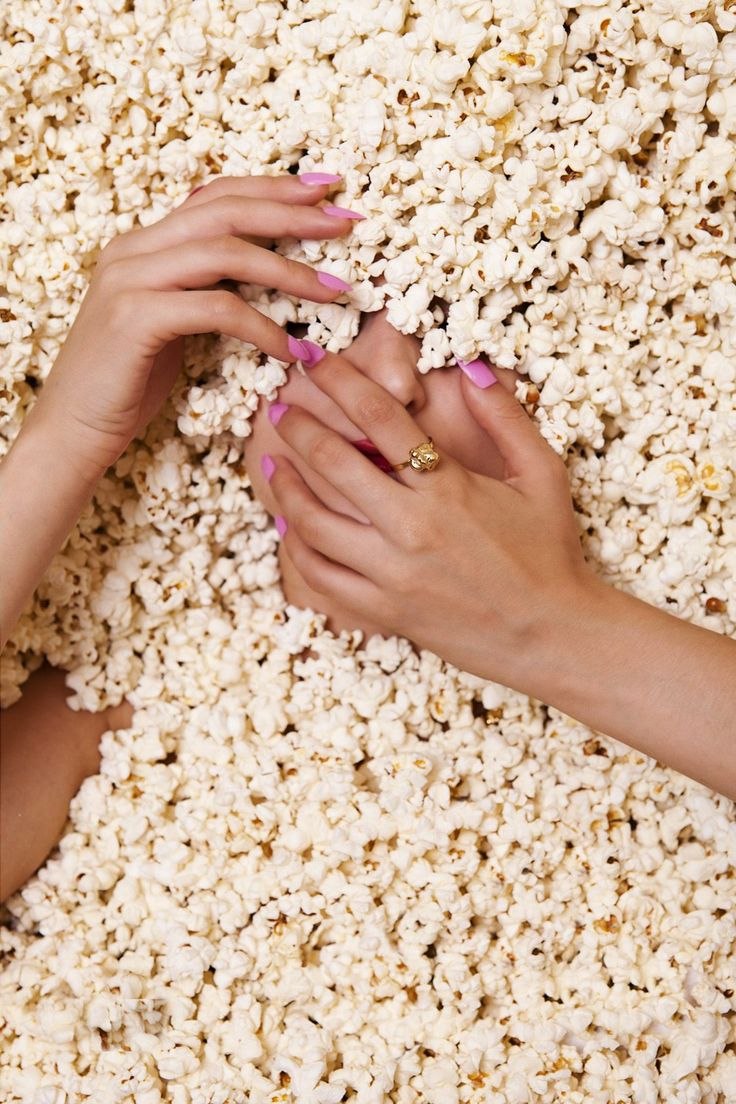 Маникюр попкорн