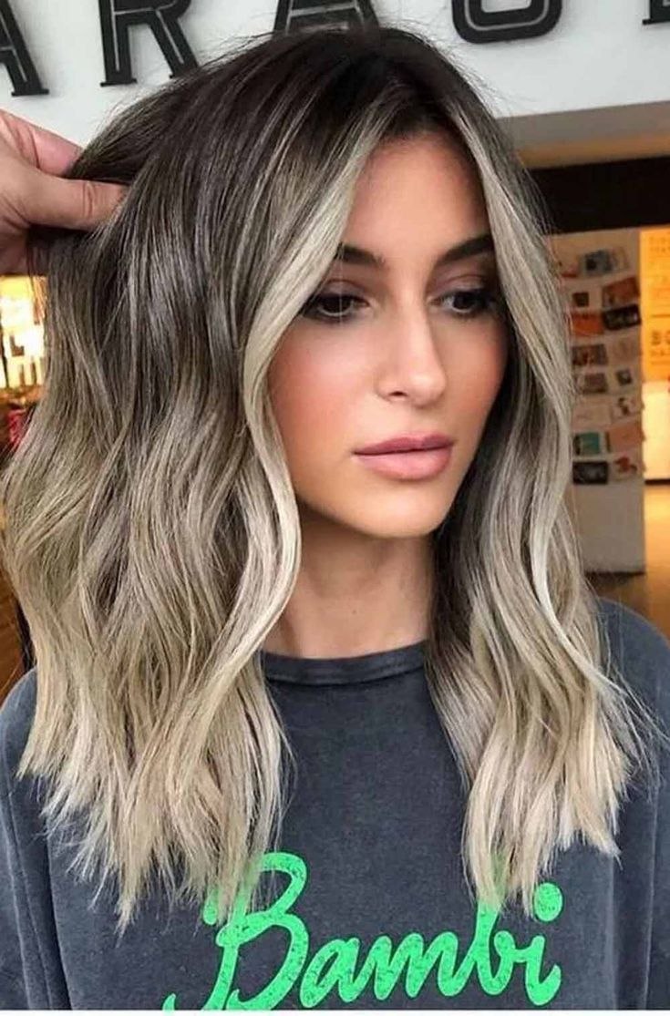 Мелирование балаяж 2020