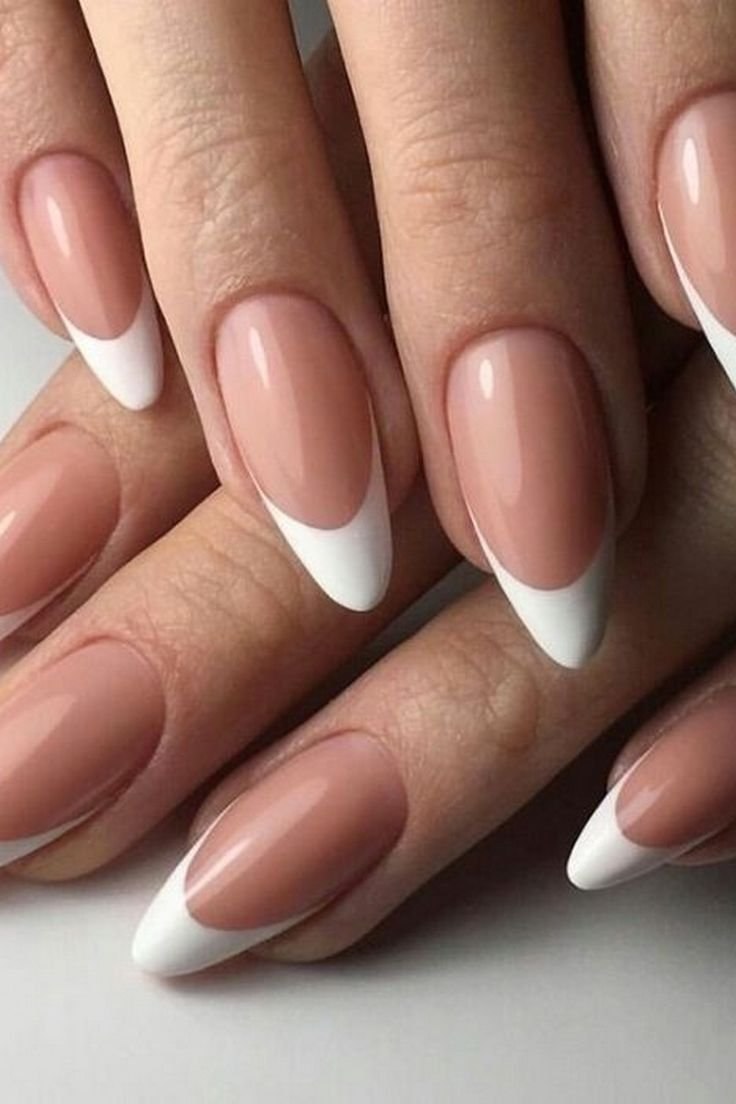 Выкладной френч миндаль французский