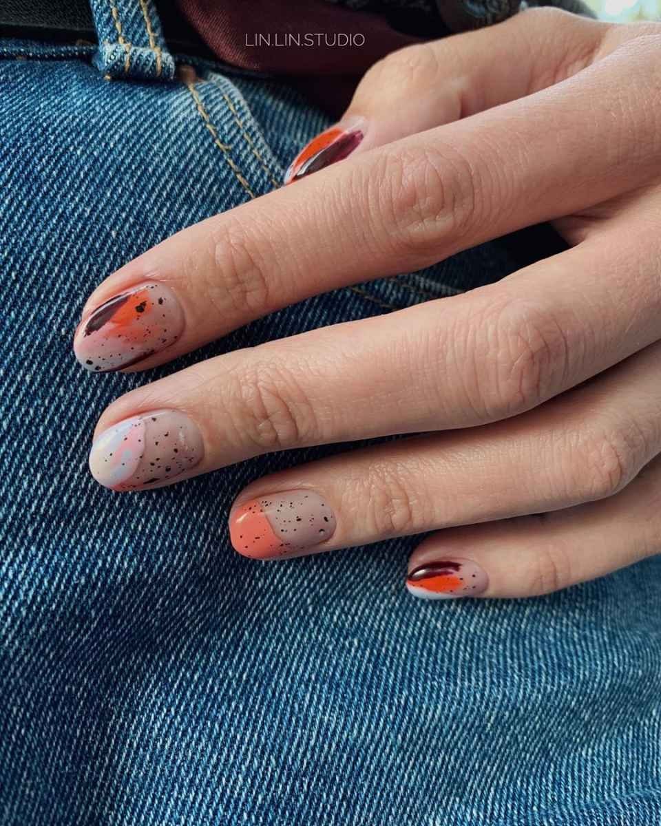 Маникюр сентябрь 2021