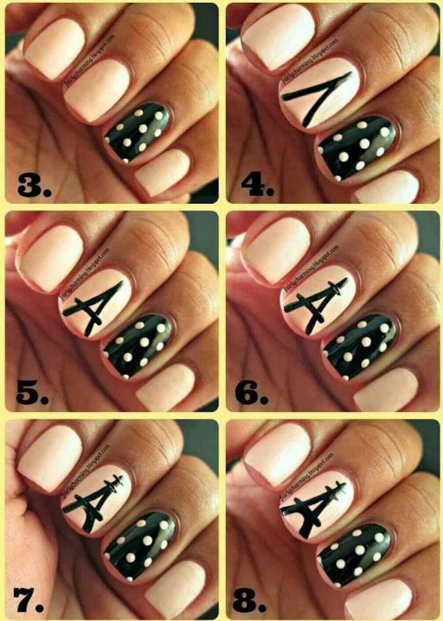 Красивый несложный маникюр