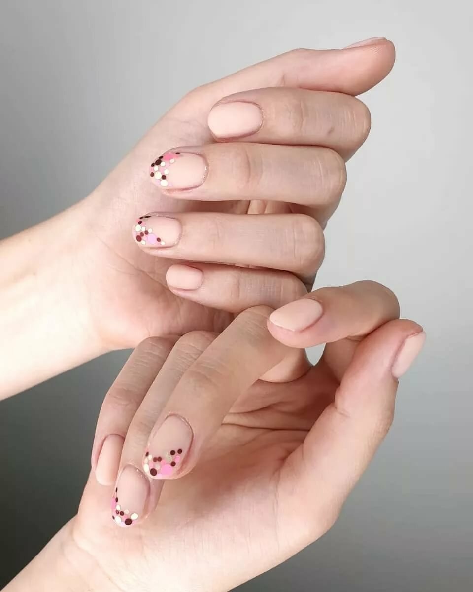 Ногти японский маникюр