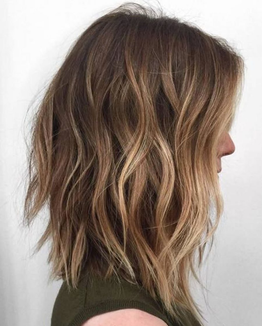 Стрижка Лонг Боб градуированное