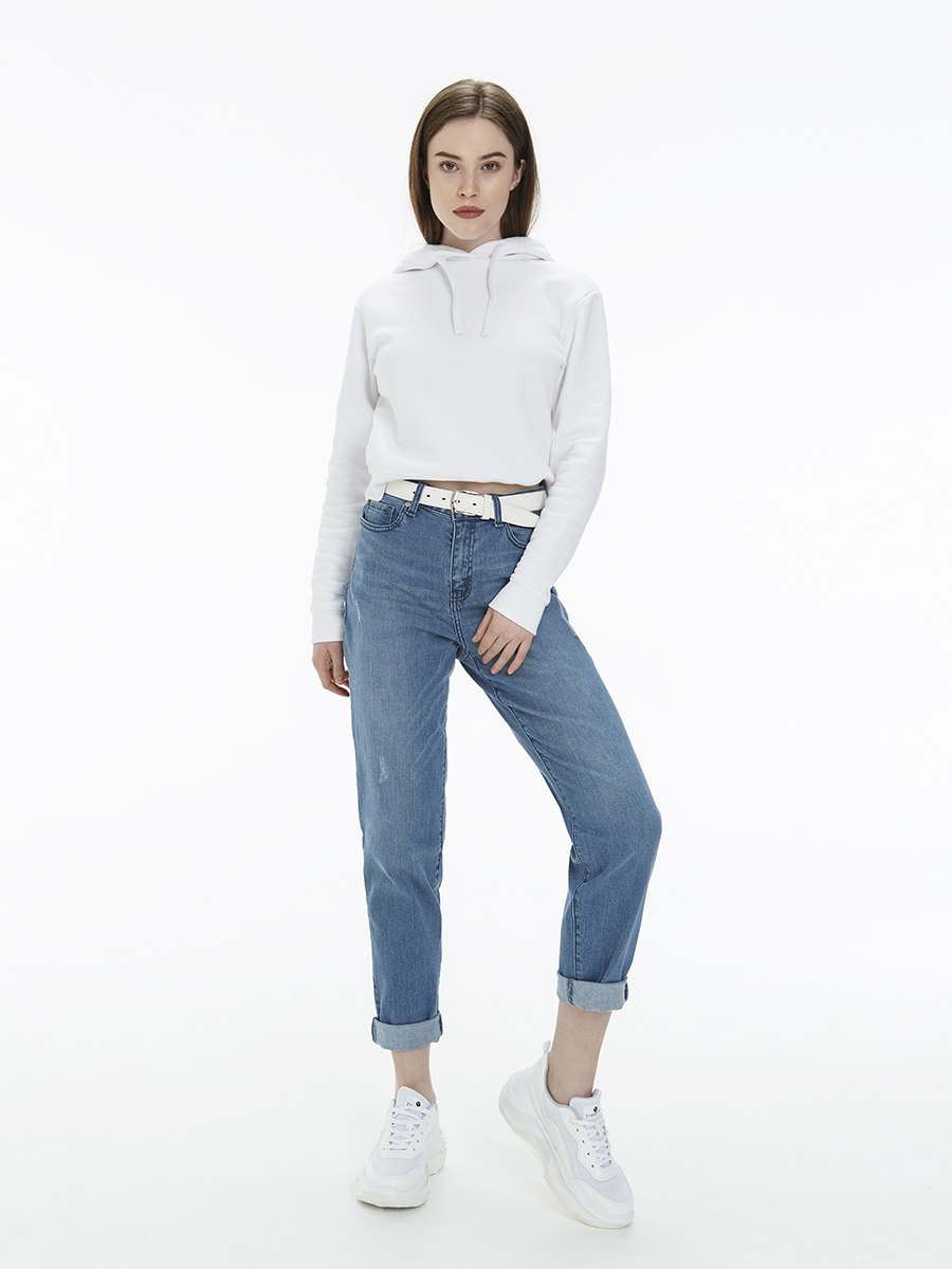 Джинсы mom Velocity lmv010-2