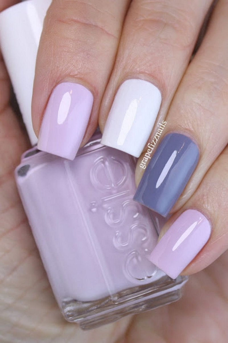 Essie серо лиловый