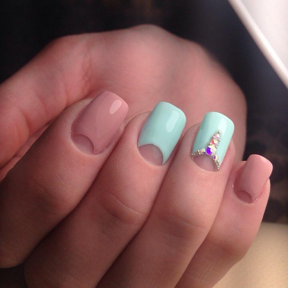 Нежный маникюр 2021