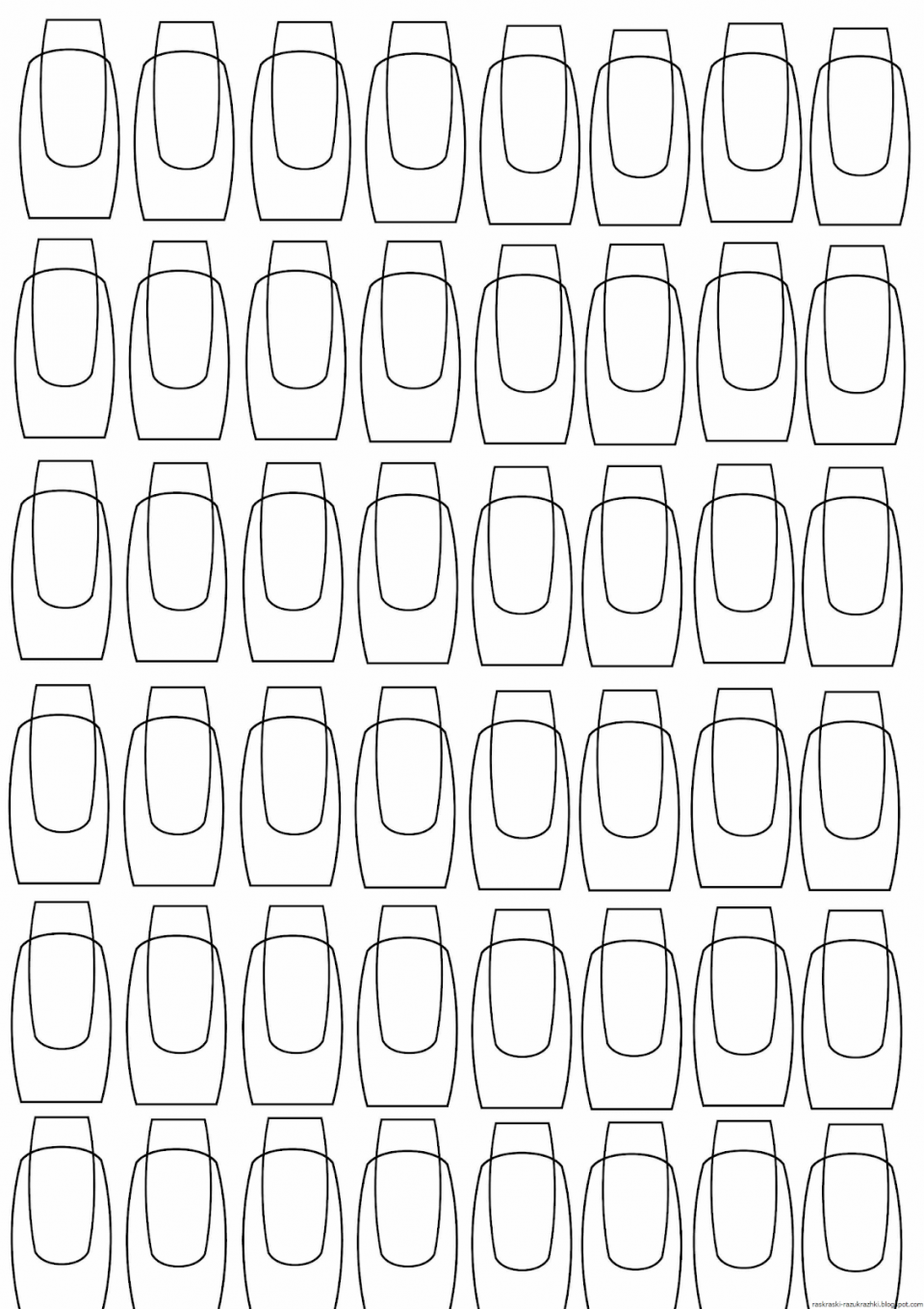 Ногти для раскрашивания