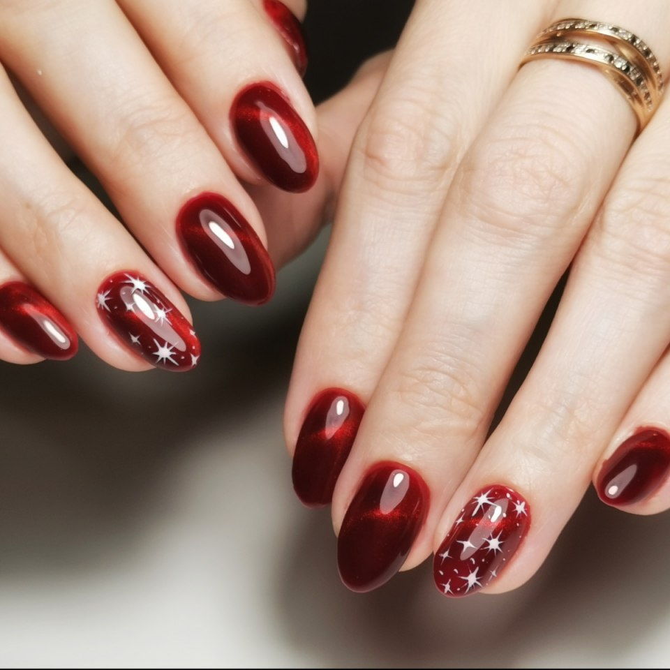 Яркие осенние ногти