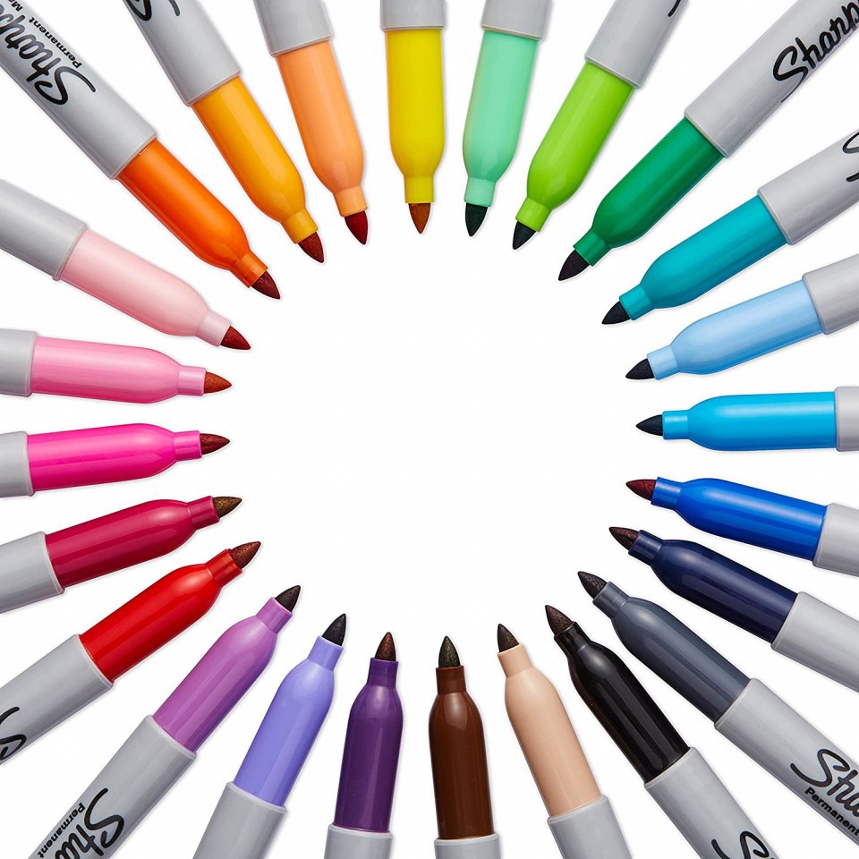 Маркер Sharpie 24 цвета