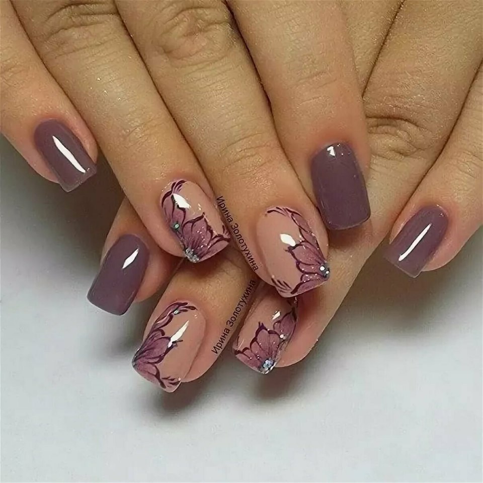 Красивый изысканный маникюр