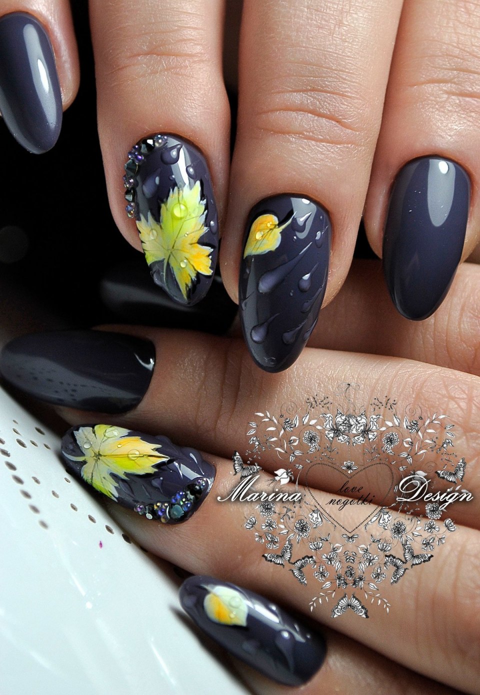 Френч 2021 миндаль черный