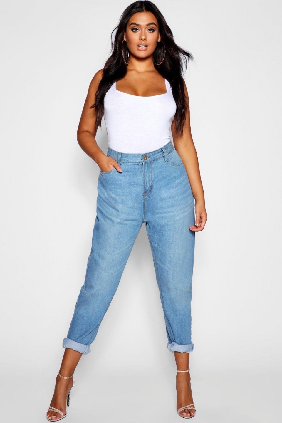 Джинсы женские Pull and Bear mom Fit
