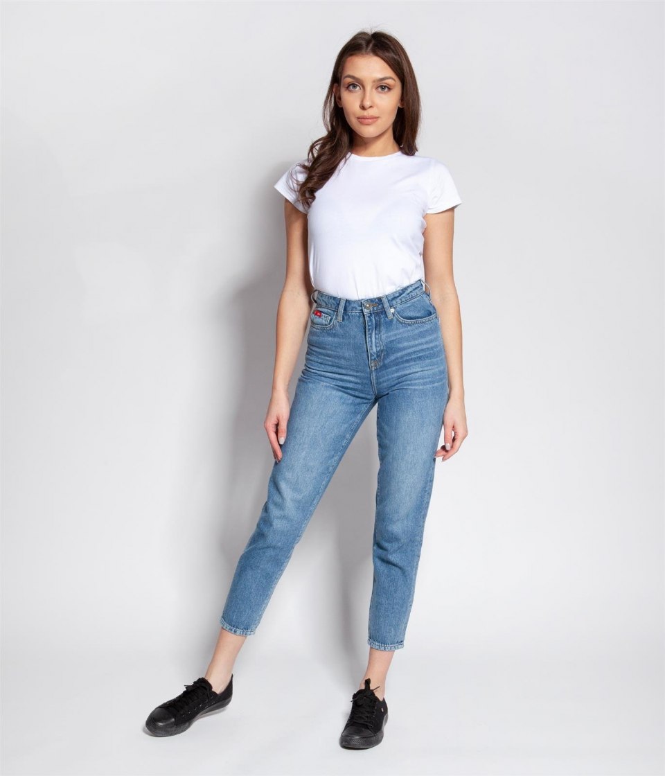 Джинсы Vintage Fit High Waist Denim