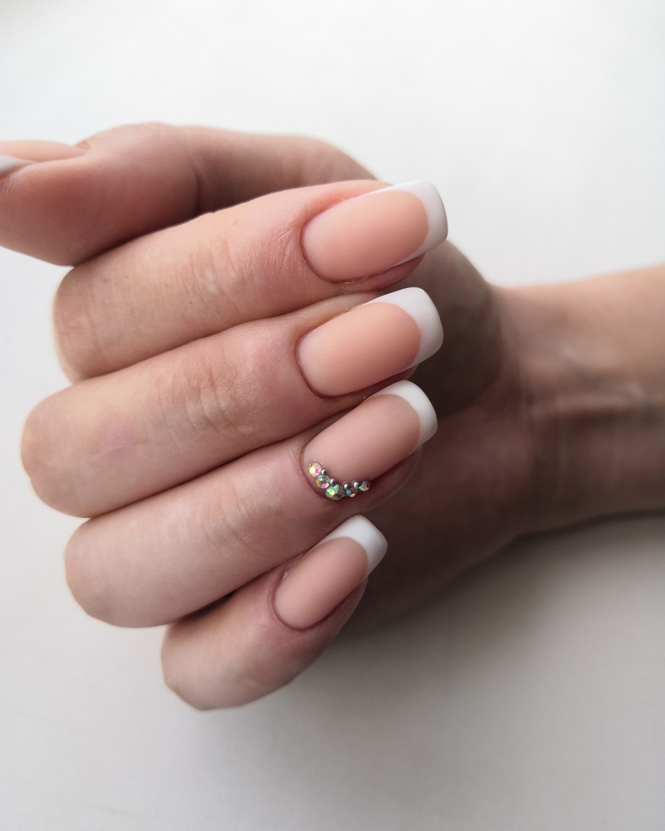 Френч матовый классика 2021