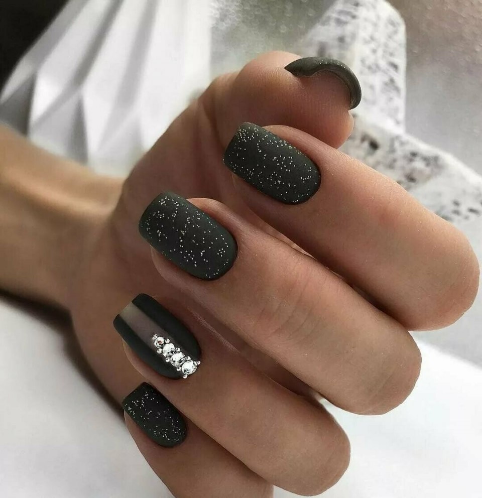 Маникюр втирка на короткие ногти 2021 оттенки