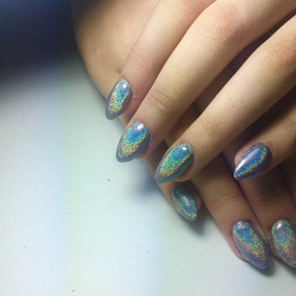 Френч с втиркой жемчужной