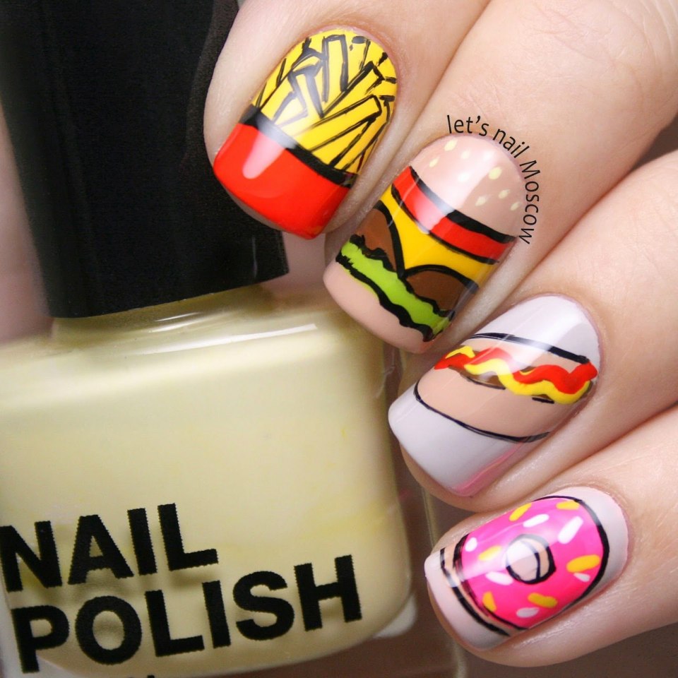 Pop Art маникюр