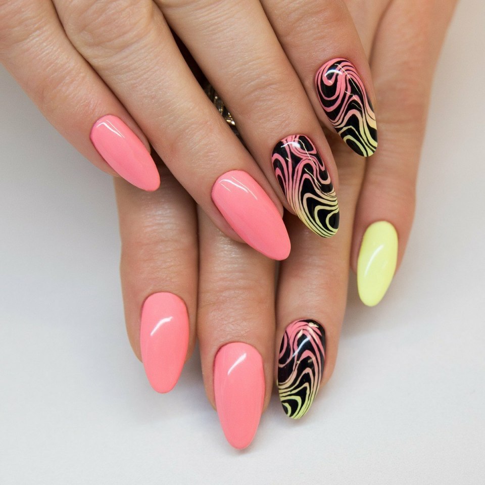 Яркие ногти