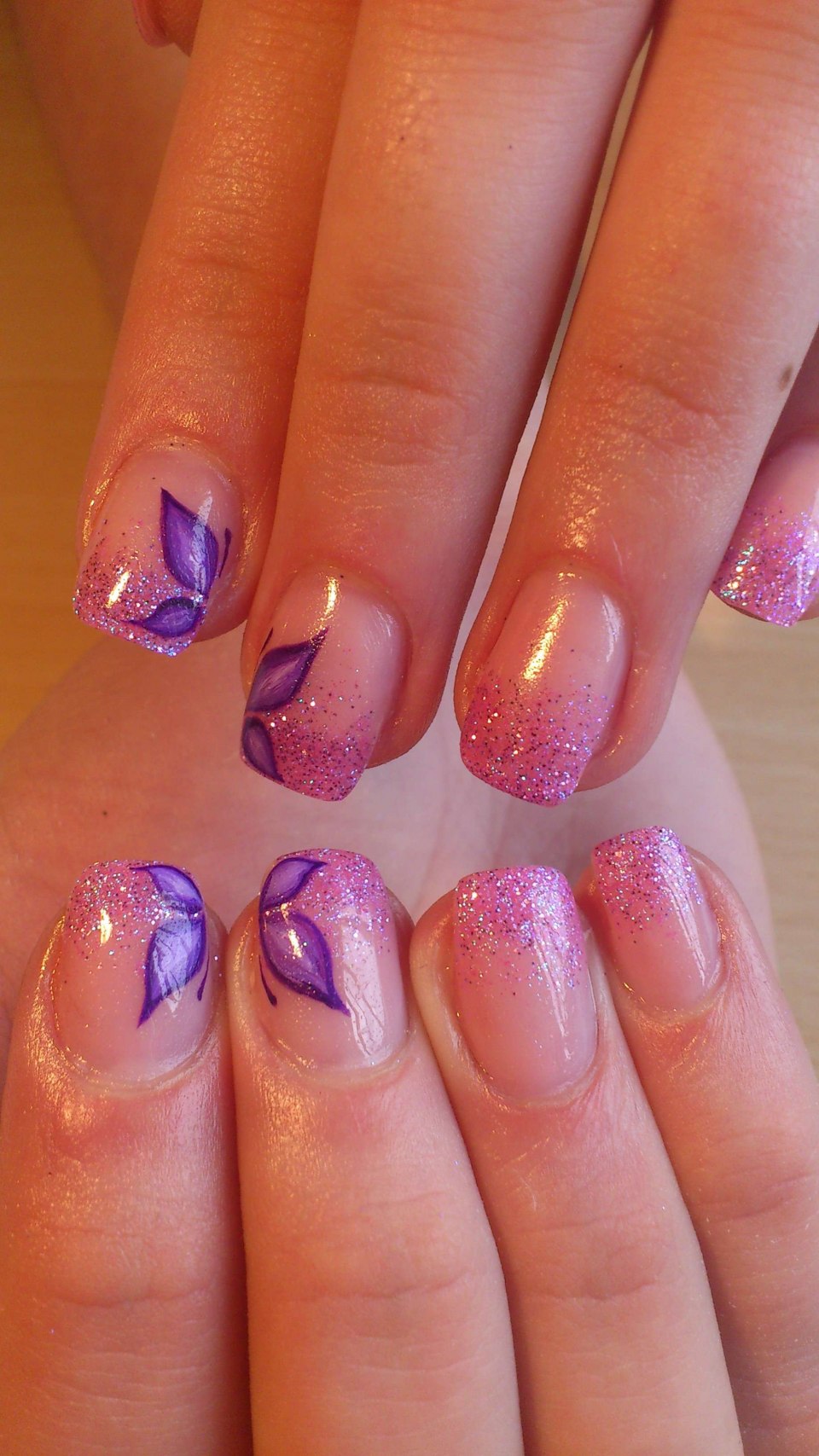 Прозрачный маникюр гель