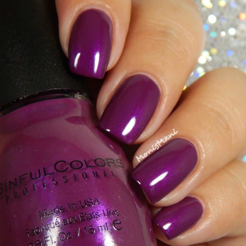 Essie лак фиолетовый