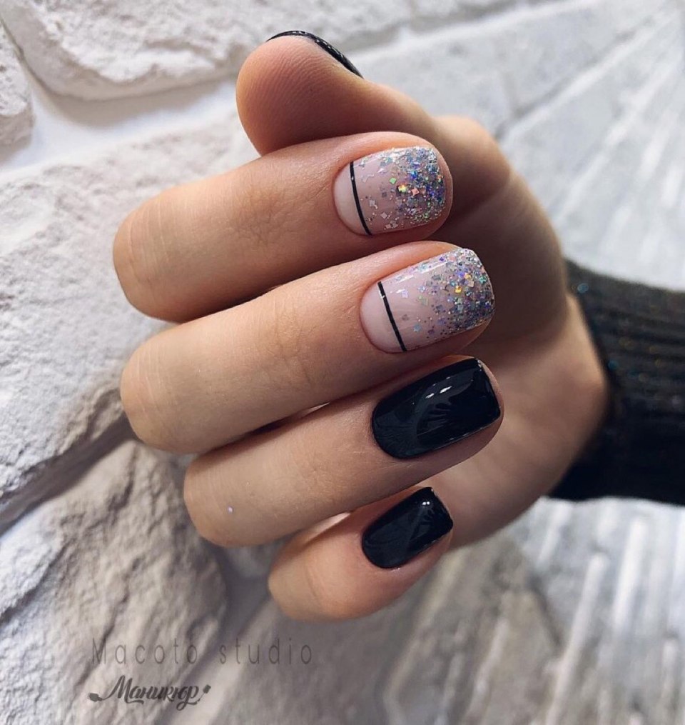 Маникюр на короткие