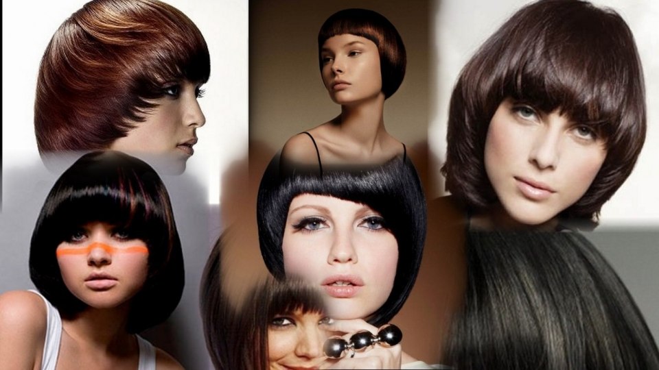 Стрижка сессон Гарсон паж