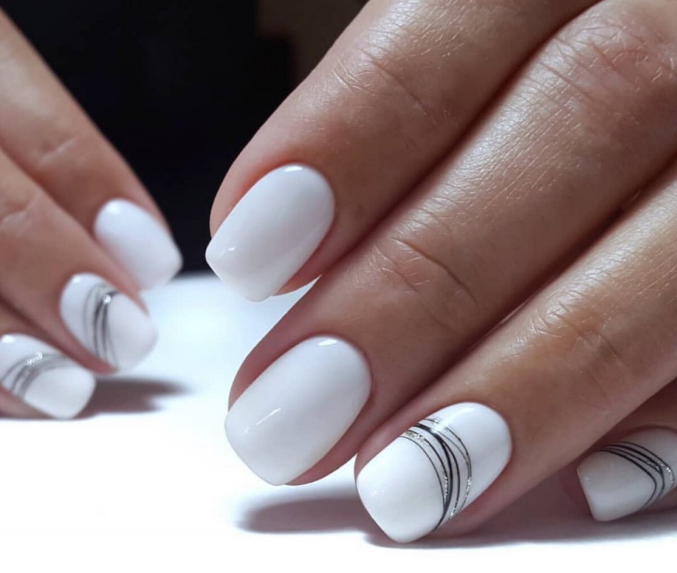 Ногти мягкий квадрат