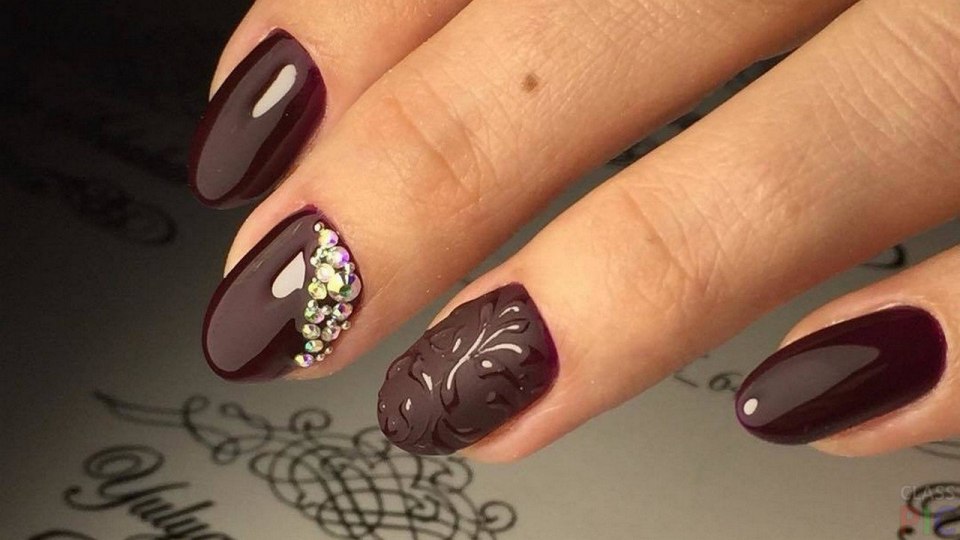 Бордовый френч