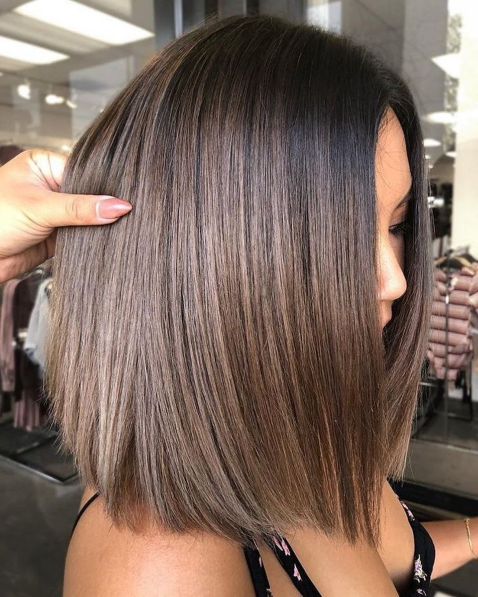 Стрижка Lob long-Bob