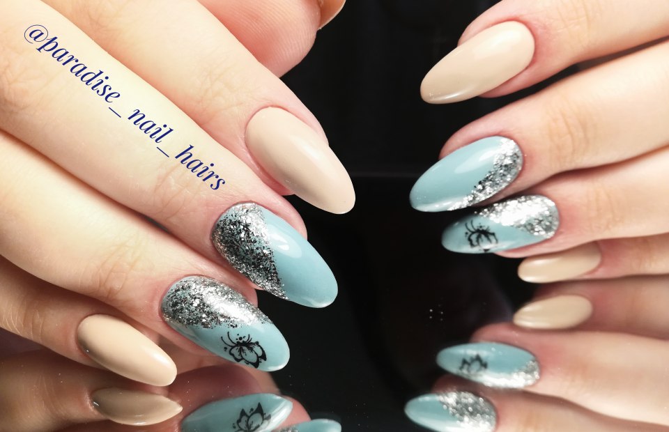 Мастер класс изумрудного маникюра