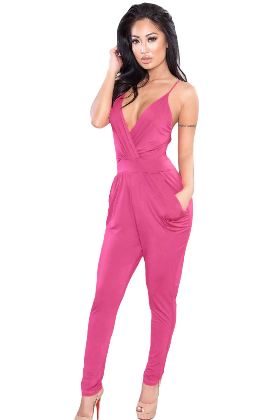 Комбинезон с шортами женский