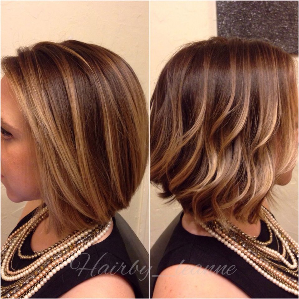 Балаяж на короткие